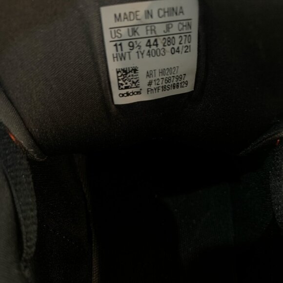 Adidas Response Super 2.0 Running Shoes Women's 11 Black Pink Trainers - Picture 13 of 13